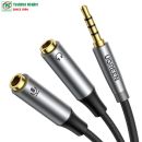 Cáp chia Audio AUX 3.5mm ra Micro và âm ...