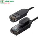 Cáp mạng Cat6A siêu mỏng hỗ trợ 10Gbps dài 1m Ugreen 70332