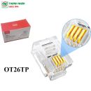 Đầu bấm điện thoại 4 line RJ11 Unitek ...