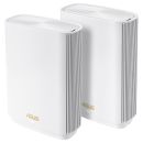 Router Wifi Mesh Asus XT8 W-2-PK - Trắng (6000 Mbps/ Wifi 6/ 2.4 GHz/5GHz)