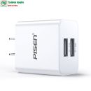 Cốc sạc PISEN Dual USB Charger 2.1A 15.5W ...