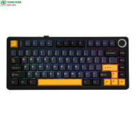 Bàn phím cơ Gaming 3 Mode AULA F75 màu Đen, Xanh dương, ...