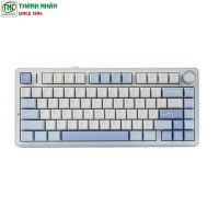 Bàn phím cơ Gaming không dây 3 Mode AULA F75 màu Xanh ...