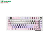 Bàn phím cơ có dây LEOBOG Hi75 Lilig màu Hồng Nimbus V3 ...
