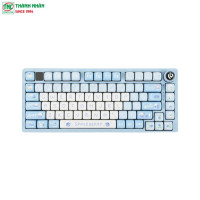 Bàn phím cơ có dây LEOBOG Hi75 màu Xanh dương Space ...