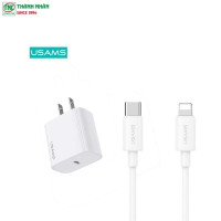 Bộ củ sạc kèm cáp sạc Type-C to Lightning dài 1m ...