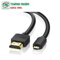 Cáp chuyển đổi Micro HDMI to HDMI dài 2m hỗ trợ 4K30Hz HDR Ugreen 30103	