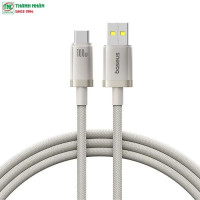 Cáp sạc nhanh USB to Type-C 100W dài 1m Baseus Titanium Alloy P10378102G21-00
