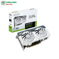 Card Màn Hình ASUS Dual GeForce RTX 4060 White Edition 8GB ...