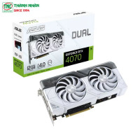 Card Màn Hình ASUS Dual GeForce RTX 4070 White Edition 12GB ...