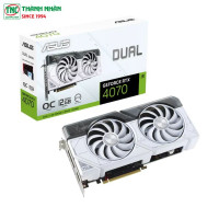 Card Màn Hình ASUS Dual GeForce RTX 4070 White OC Edition 12GB ...