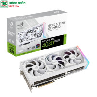 Card Màn Hình Asus ROG Strix GeForce RTX 4080 SUPER 16GB GDDR6X White OC Edition (ROG-STRIX-RTX4080S-O16G-WHITE)