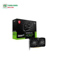 Card Màn Hình MSI RTX 4060 Ti VENTUS 2X BLACK 16G OC