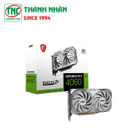 Card Màn Hình MSI RTX 4060 VENTUS 2X WHITE 8G OC