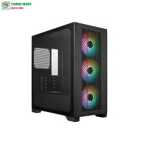 Case Cooler Master Elite 301 Black (3 fan RGB)