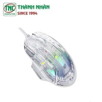 Chuột gaming có dây Aula S80 màu Trong suốt