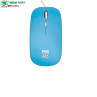 Chuột văn phòng có dây R8 1612 màu Xanh Dương