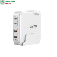 Cốc sạc đa năng 100W Unitek P1229ABK01-US màu Trắng