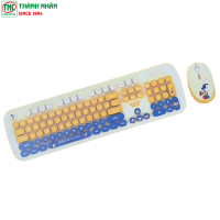 Combo Bàn phím + Chuột không dây Disney SMK-648M2AG màu ...