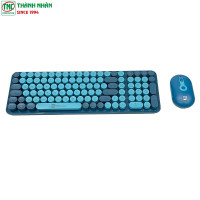 Combo Bàn phím + Chuột không dây R8 1919 màu Xanh Dương