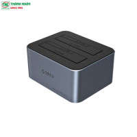 Docking 2 khe cắm Type-C USB 3.2 Gen1 Orico 6626C3-C-V1-EU-GY-BP-HW