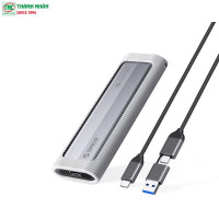 Hộp đựng ổ cứng SSD Type-C ORICO AXM2-G2-V1-GY-BP