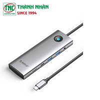 Hub USB Type-C đa năng 9 trong 1 Orico PW11-9P25R-GY