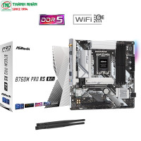 Mainboard ASRock B760M PRO RS WIFI (4 x DDR5/ 192 GB/ LGA 1700/ Micro ATX)