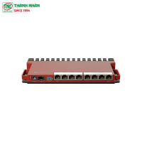 Router cân bằng tải MikroTik L009UiGS-RM (9 port/ ...
