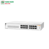Switch Aruba Instant On 1430 16G Class4 PoE 124W R8R48A (16 port/ 10/100/1000 Mbps/ Unmanaged/ PoE)