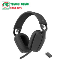 Tai nghe Logitech Zone Vibe Wireless VC Đen (981-001158) - ...