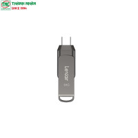 USB 3.1 Type-C 64GB Lexar JumpDrive Dual Drive D400 LJDD400064G-BNQNG
