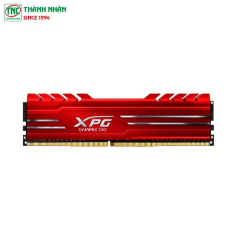Ram Desktop Adata XPG Gammix D10 Red 8GB DDR4 Bus 3200Mhz AX4U32008G16A-SR10 