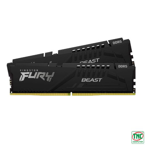 RAM Desktop Kingston 32GB DDR5 Bus 6000Mhz Fury Beast KF560C40BBK2-32