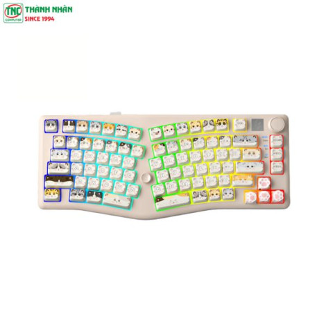 Bàn phím Gaming không dây 3 Mode LEOBOG ...
