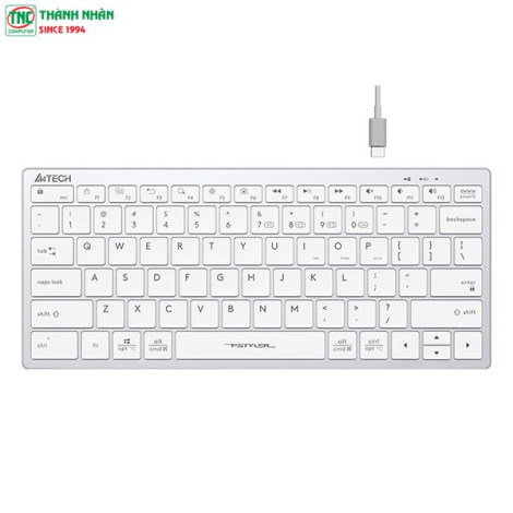 Bàn phím không dây Bluetooth Slim A4 Tech ...