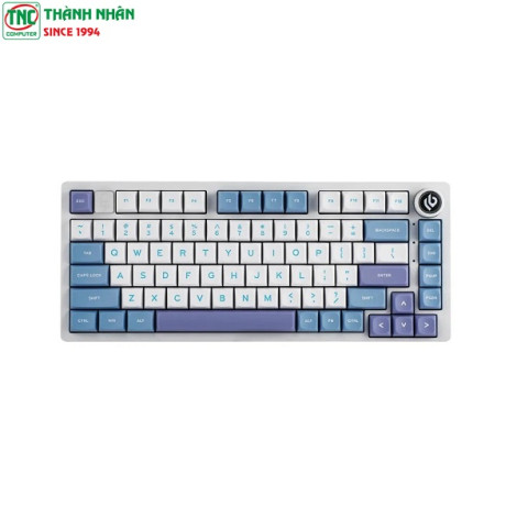 Bàn phím cơ Gaming có dây LEOBOG HI75 màu Xanh Dương, Trắng, Tím, Grey Wood V3 Switch