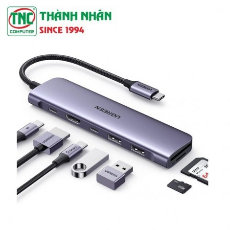 Bộ chuyển đổi đa năng 7 trong 1 USB-C Ugreen 15214