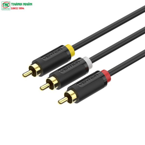 Cáp loa Vention 3RCA Male to 3RCA Male màu ...