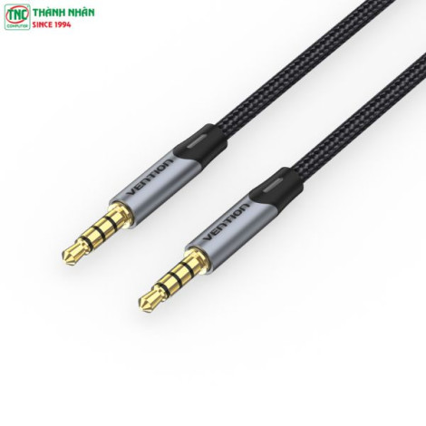 Cáp loa Vention TRRS 3.5mm Male to Male Aux ...