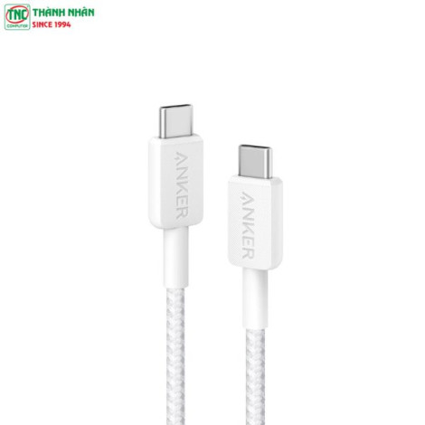 Cáp sạc Anker 322 Type-C sang Type-C dài ...