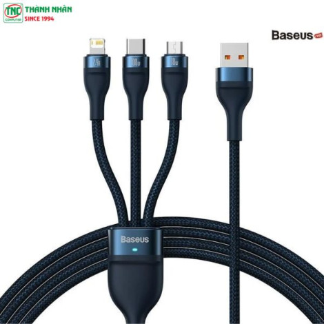 Cáp sạc đa năng 3 trong 1 Baseus Flash ...