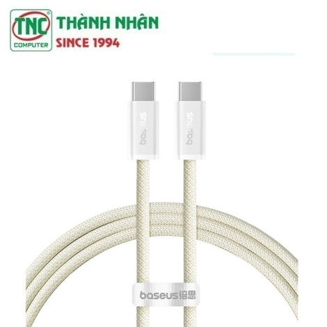 Cáp sạc nhanh Type-C to Type-C Baseus ...