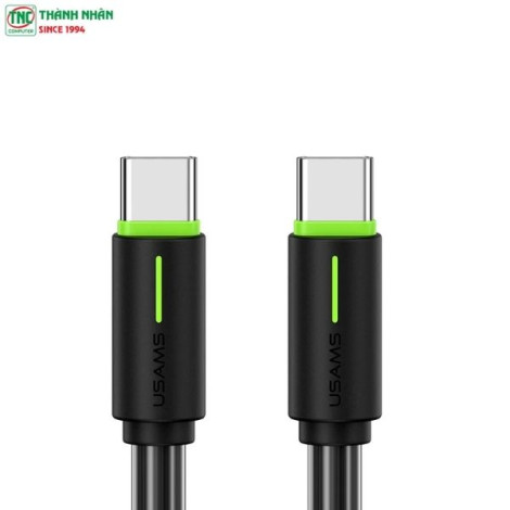 Cáp sạc nhanh USAMS 60W Type-C to Type-C ...