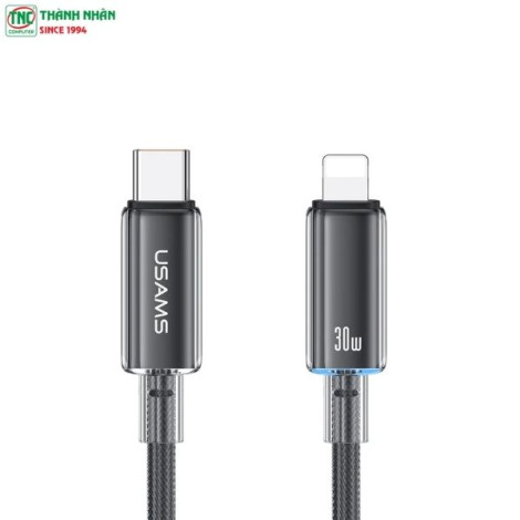 Cáp sạc nhanh USAMS Type-C to Lightning PD ...