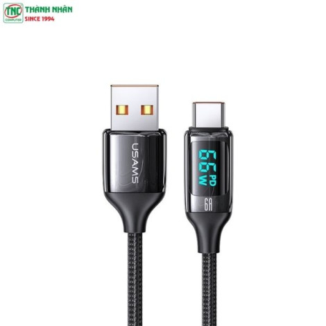 Cáp sạc nhanh USAMS U78 USB Type-C 6A dài ...