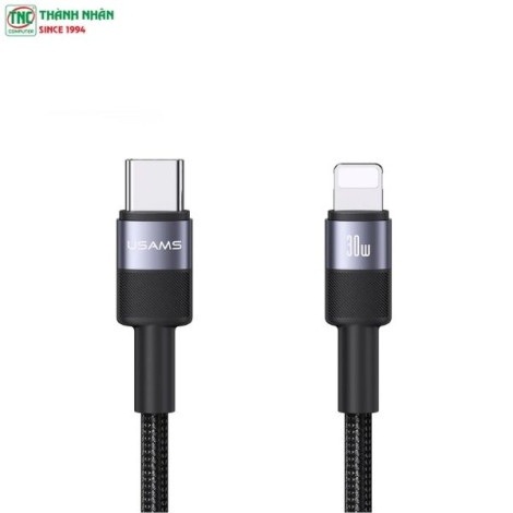 Cáp sạc nhanh USAMS 30W Type-C to Lightning ...
