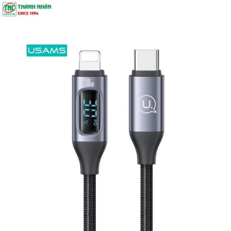 Cáp sạc nhanh USAMS Type-C To Lightning 30W ...