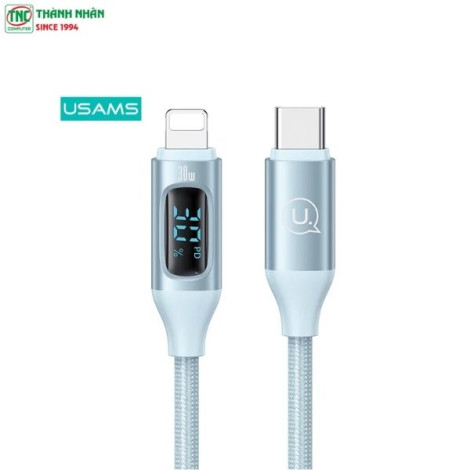 Cáp sạc nhanh USAMS Type-C To Lightning 30W ...
