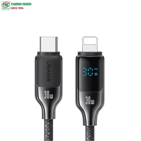 Cáp sạc nhanh USAMS Type-C to Lightning 30W ...